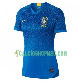 Brasile Maglia Trasferta Mondiali calcio femminile 2019 Manica Corta